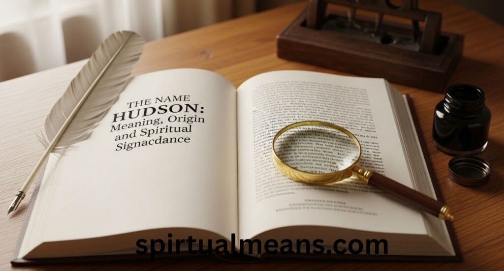 What Does the Name “Hudson” Mean? Exploring Its Meaning, Origin, and Spiritual Significance