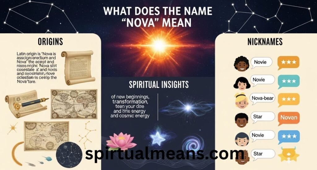 What Does the Name "Nova" Mean? Exploring Origins, Spiritual Insights, and Nicknames