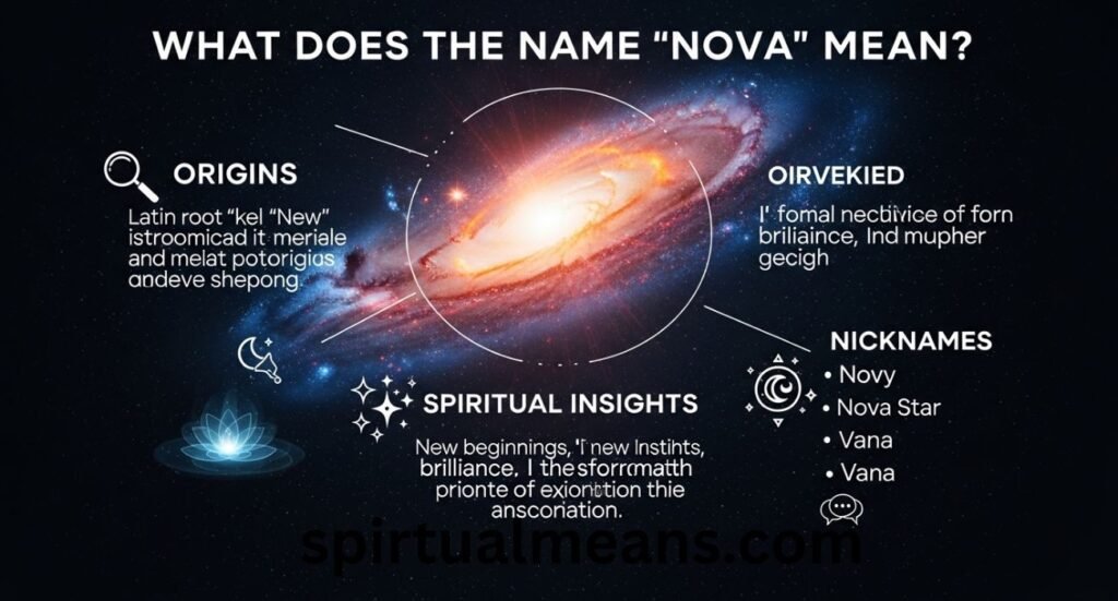What Does the Name "Nova" Mean? Exploring Origins, Spiritual Insights, and Nicknames
