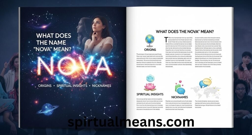 What Does the Name "Nova" Mean? Exploring Origins, Spiritual Insights, and Nicknames