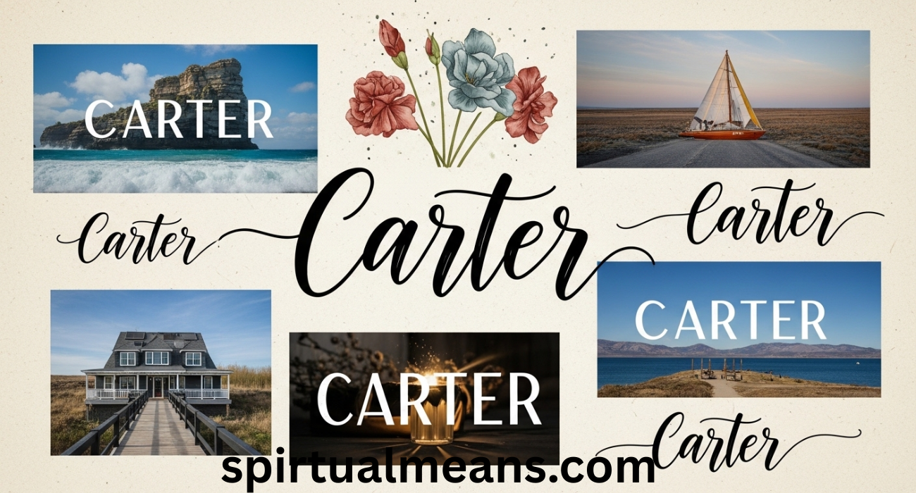 Carter Name Meaning: Origin, Spiritual Significance, Biblical Symbolism, and More