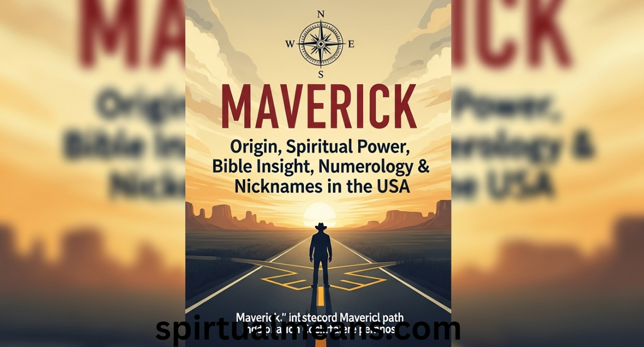 Maverick Name Meaning: Origin, Spiritual Power, Bible Insight, Numerology & Nicknames in the USA