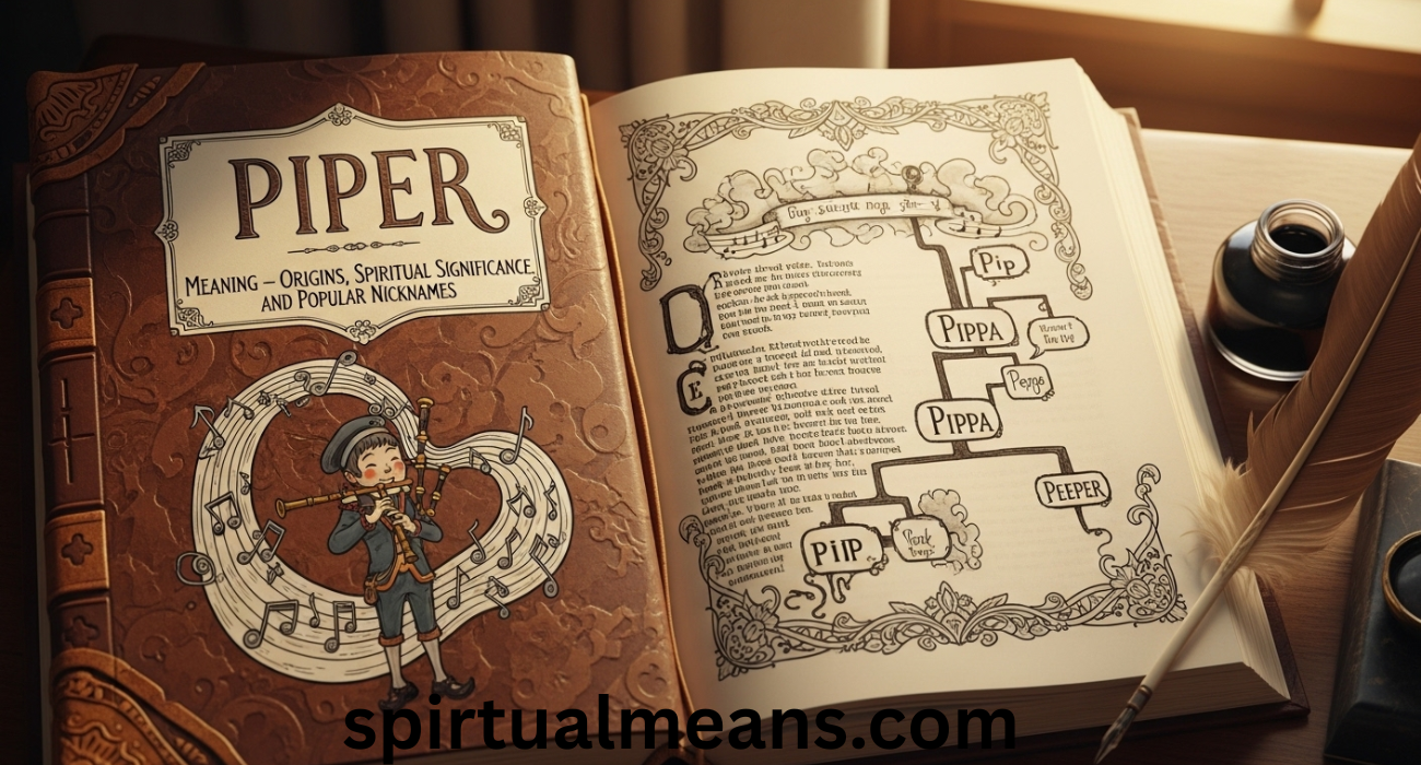 Piper: Meaning – Origins, Spiritual Significance, and Popular Nicknames
