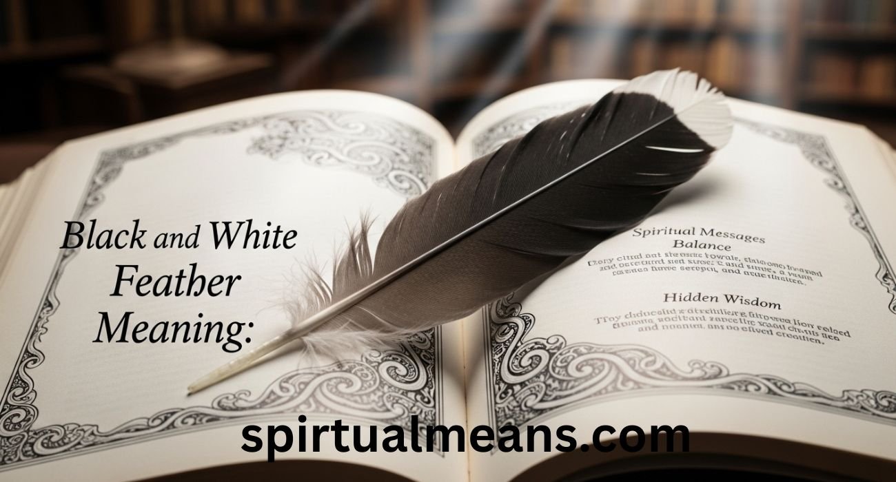 Black and White Feather Meaning: Spiritual Messages, Balance, and Hidden Wisdom
