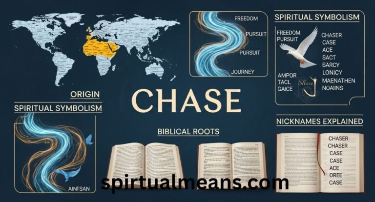 Chase Name Meaning: Origin, Spiritual Symbolism, Biblical Roots, and Nicknames Explained