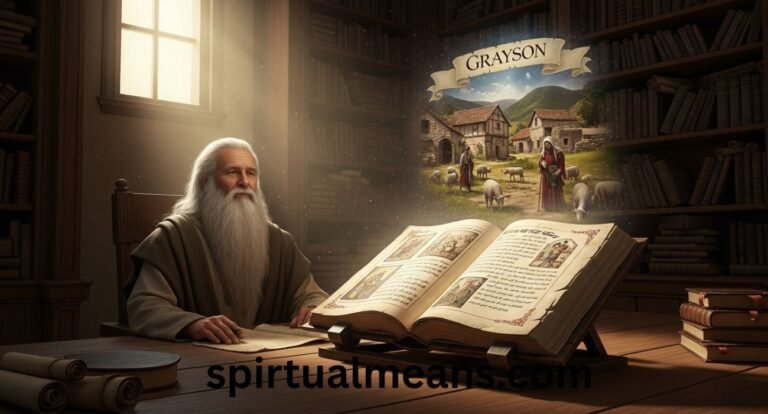Meaning of Grayson in the Bible – Discover Its Spiritual and Historical Roots
