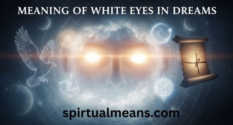 Meaning of White Eyes in Dreams: Spiritual Messages, Symbolism, and Hidden Truths