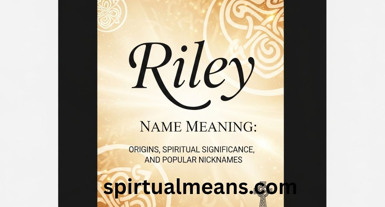 Riley Name Meaning: Origins, Spiritual Significance, and Popular Nicknames