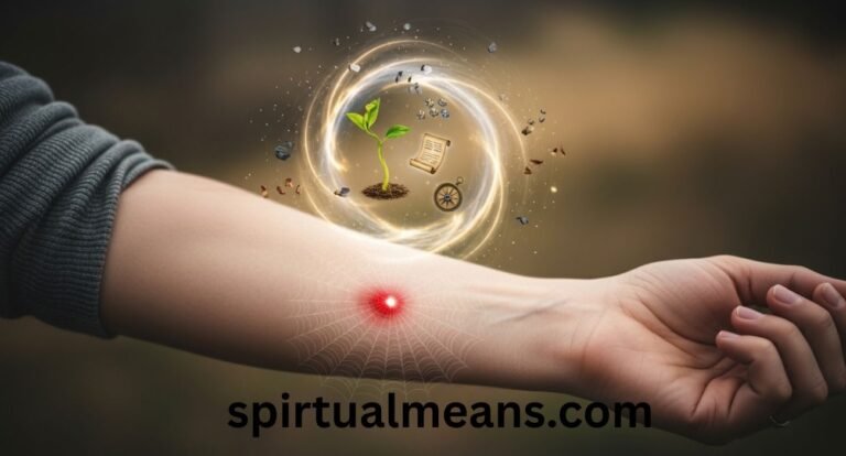 Spiritual Meaning of a Spider Bite: Discover Messages, Growth, and Life Lessons