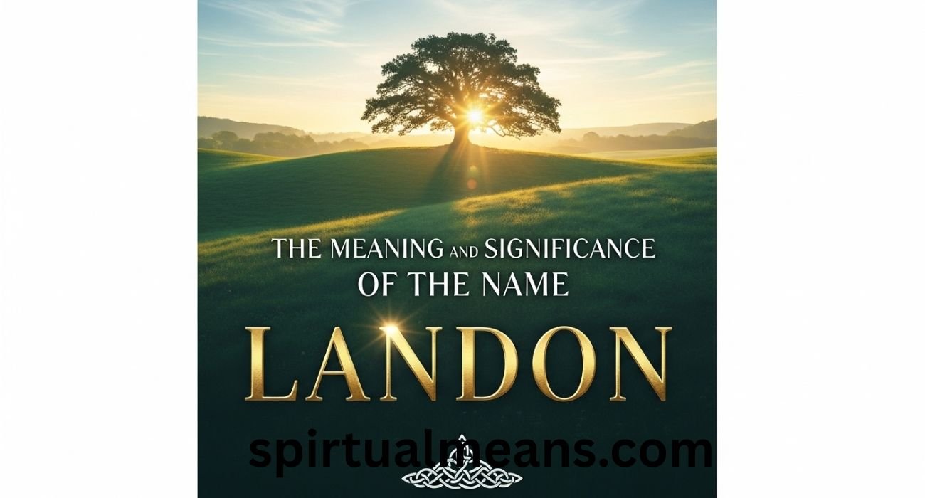 The Meaning and Significance of the Name “Landon”